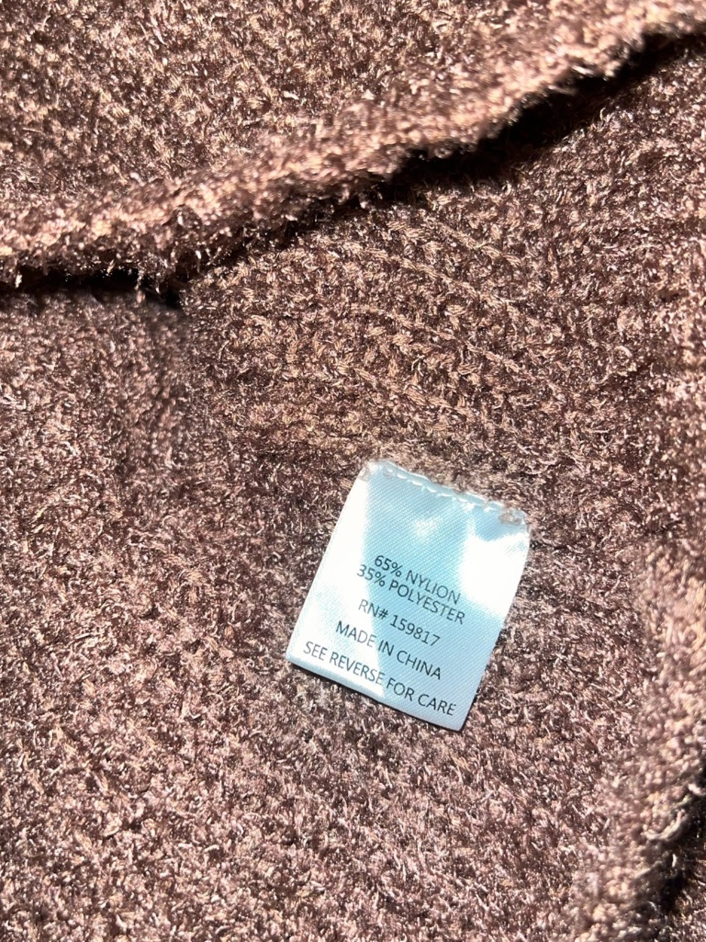 Altar'd State Boho Brown Chunky Knit Crop Coquette Wide Sleeve Sweater Size L - Picture 8 of 8
